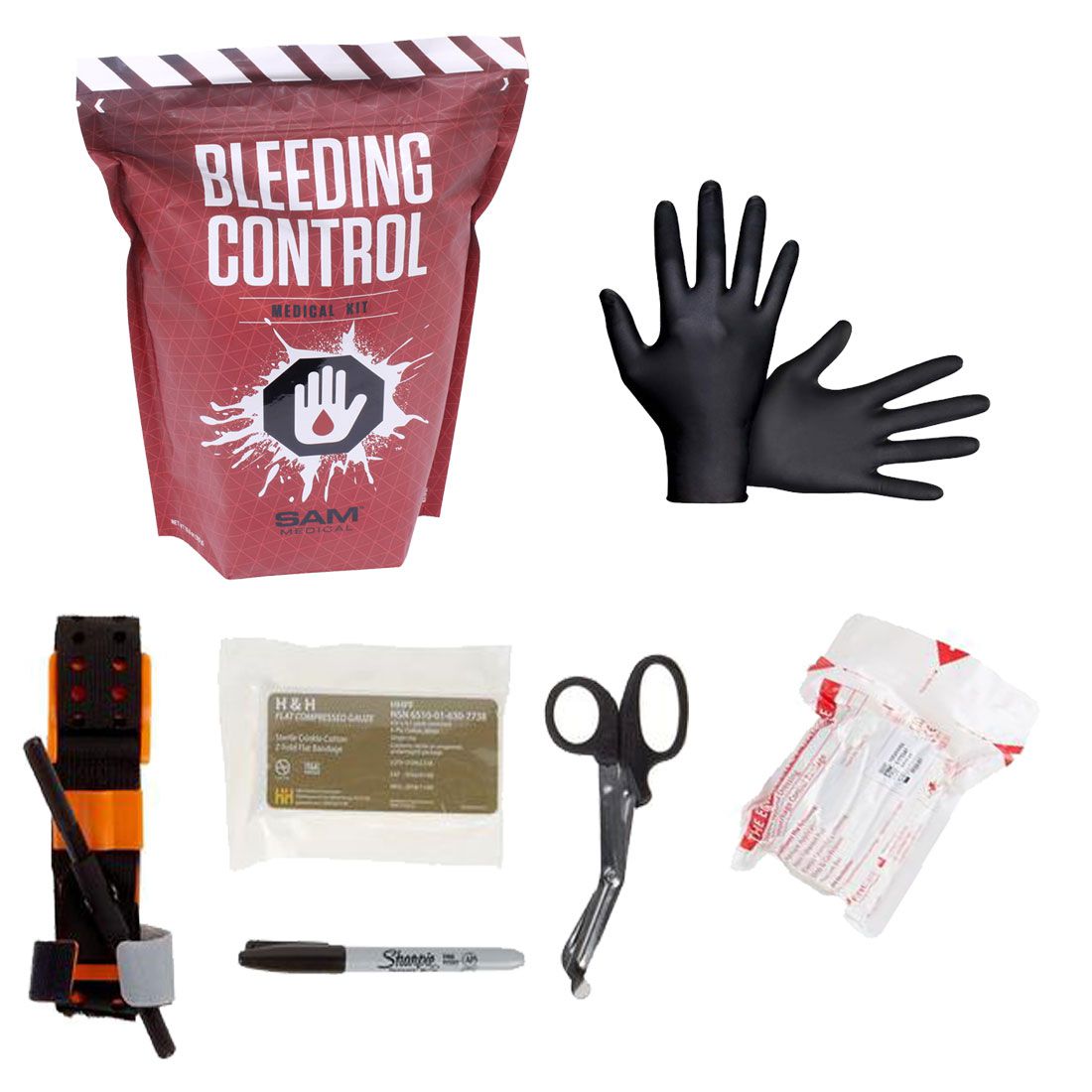 Stop bleeding with the SAMS Bleeding Control Kit