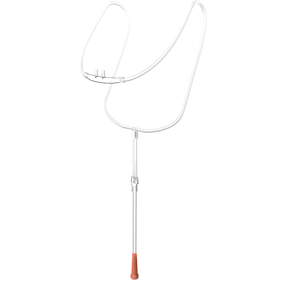 Paediatric Soft Tip Curved Nasal Cannula with Tubing